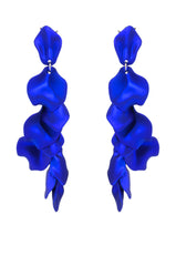 BLUE PETAL EARRING
