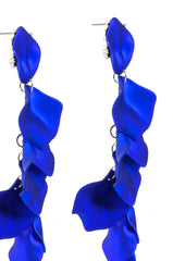 BLUE PETAL EARRING
