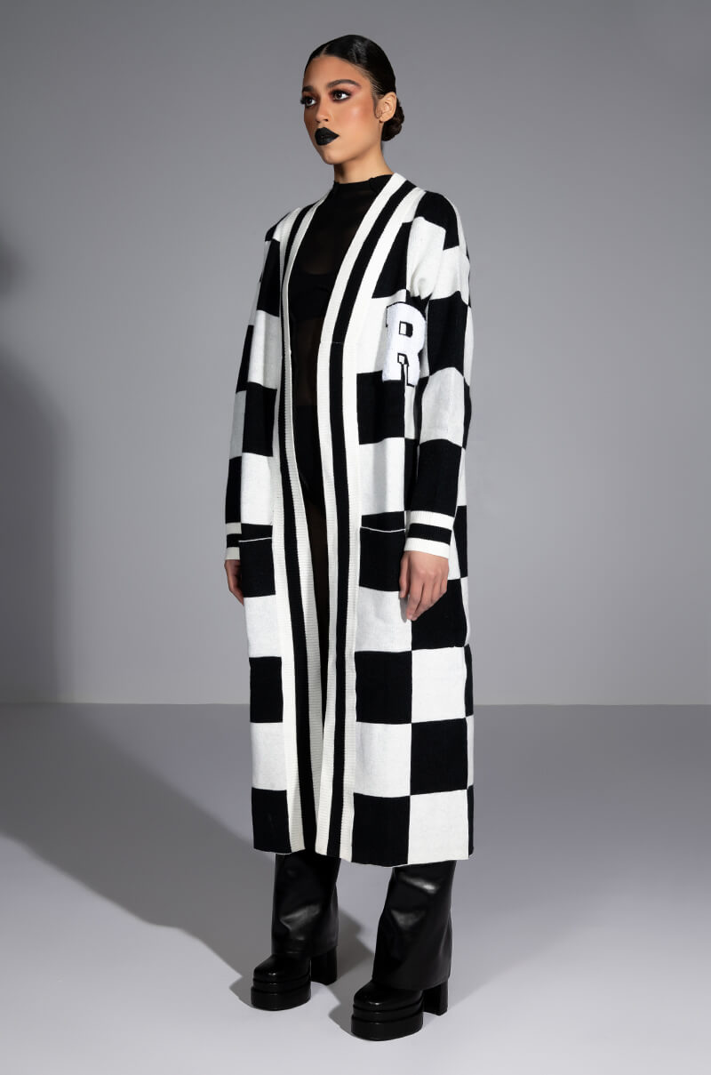BUY ME THE WORLD LONG CARDIGAN