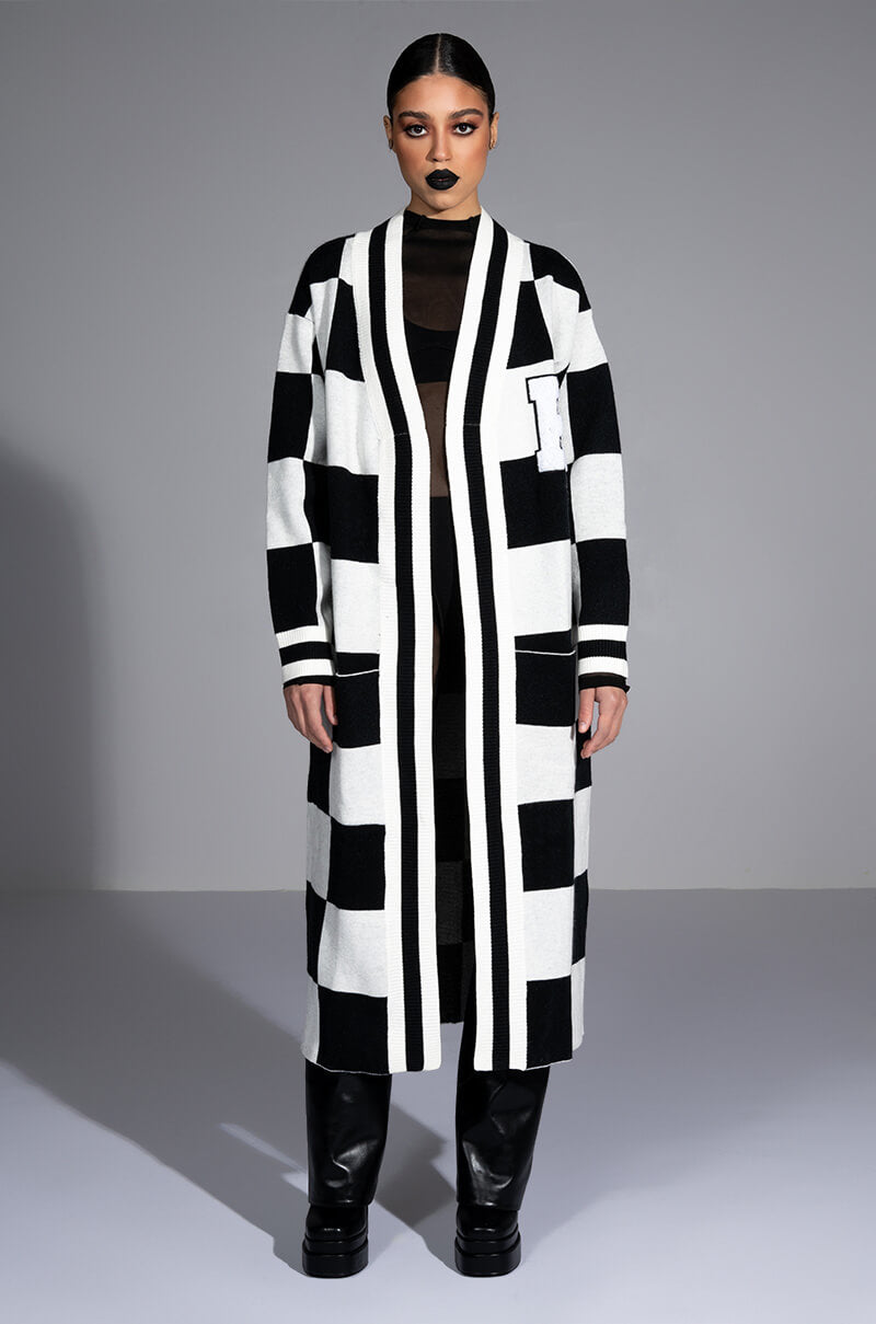 BUY ME THE WORLD LONG CARDIGAN
