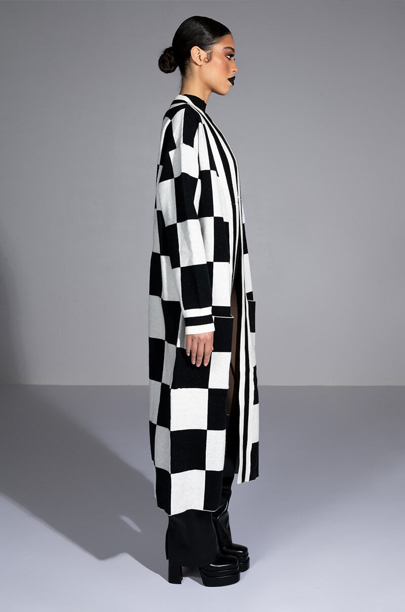 BUY ME THE WORLD LONG CARDIGAN