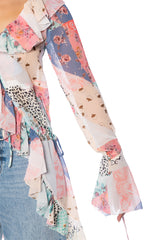CAUGHT YOUR EYE LONG LENGTH BLOUSE