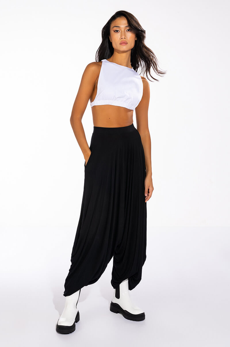CRAZY SEXY COOL CROSSBACK CROP TOP