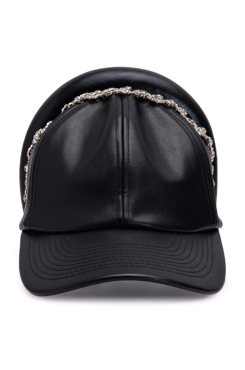 CROWNED ROYALTY EMBELLISHED HAT