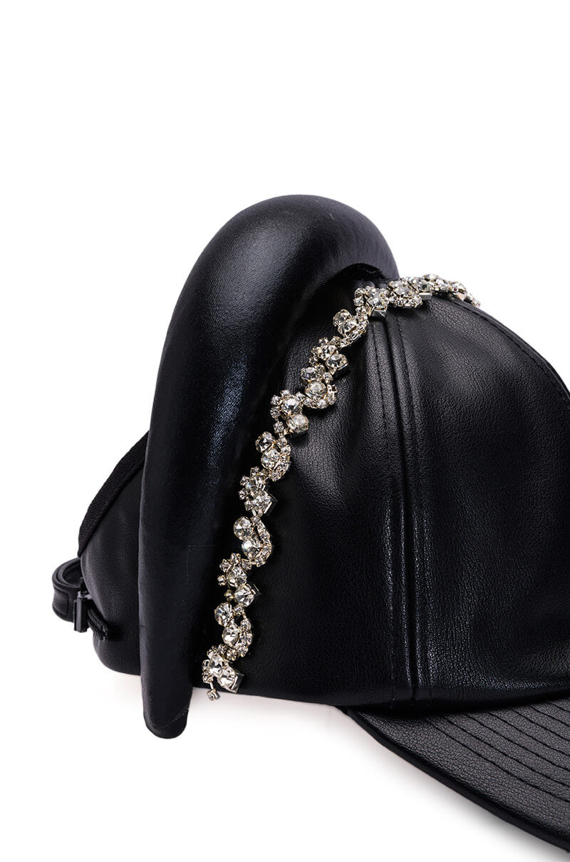 CROWNED ROYALTY EMBELLISHED HAT