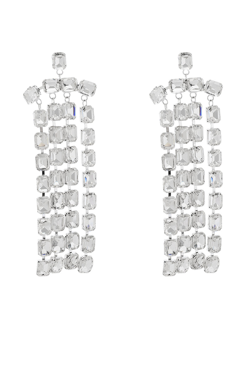 CRYSTAL WATERFALL EARRING