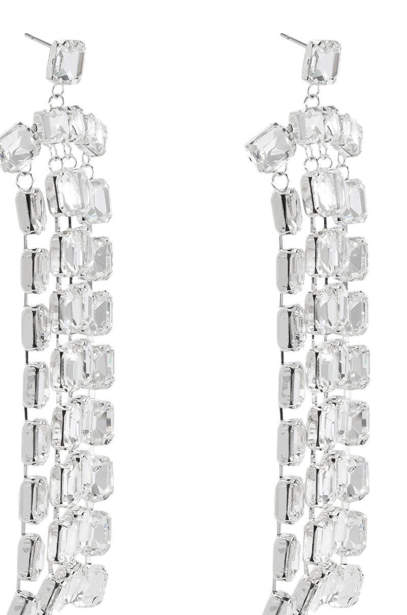 CRYSTAL WATERFALL EARRING