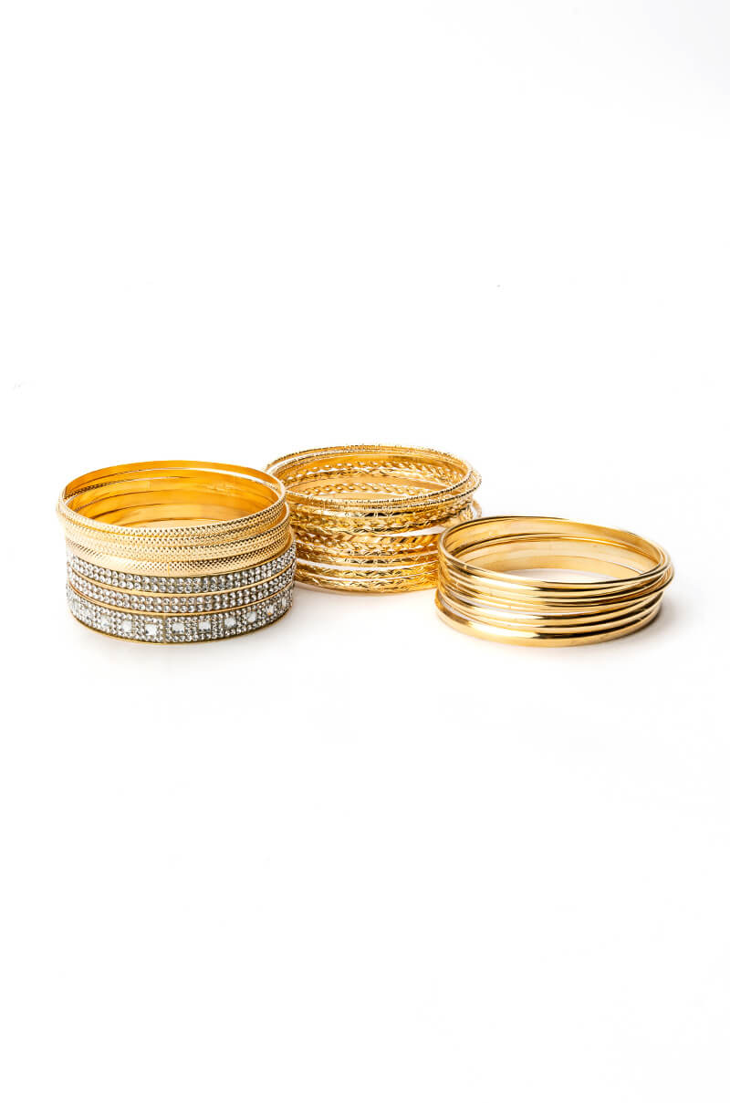 DOING TOO MUCH BANGLE SET