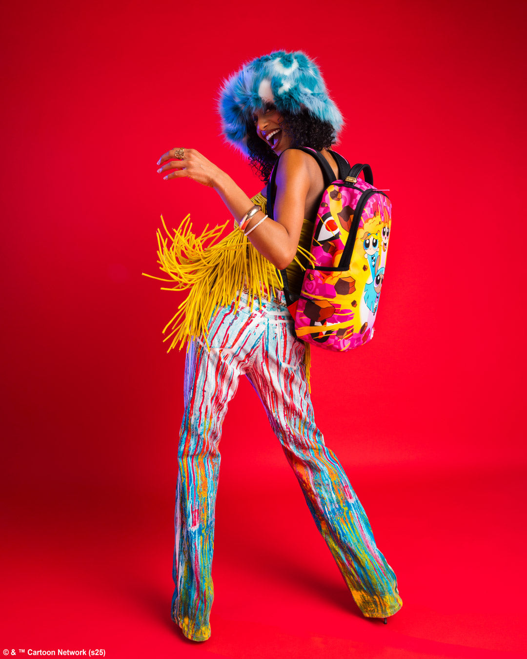 POWERPUFF BUSTIN THRU DLXSV BACKPACK