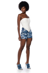 ASTRA CARGO SHORTS IN BLUE